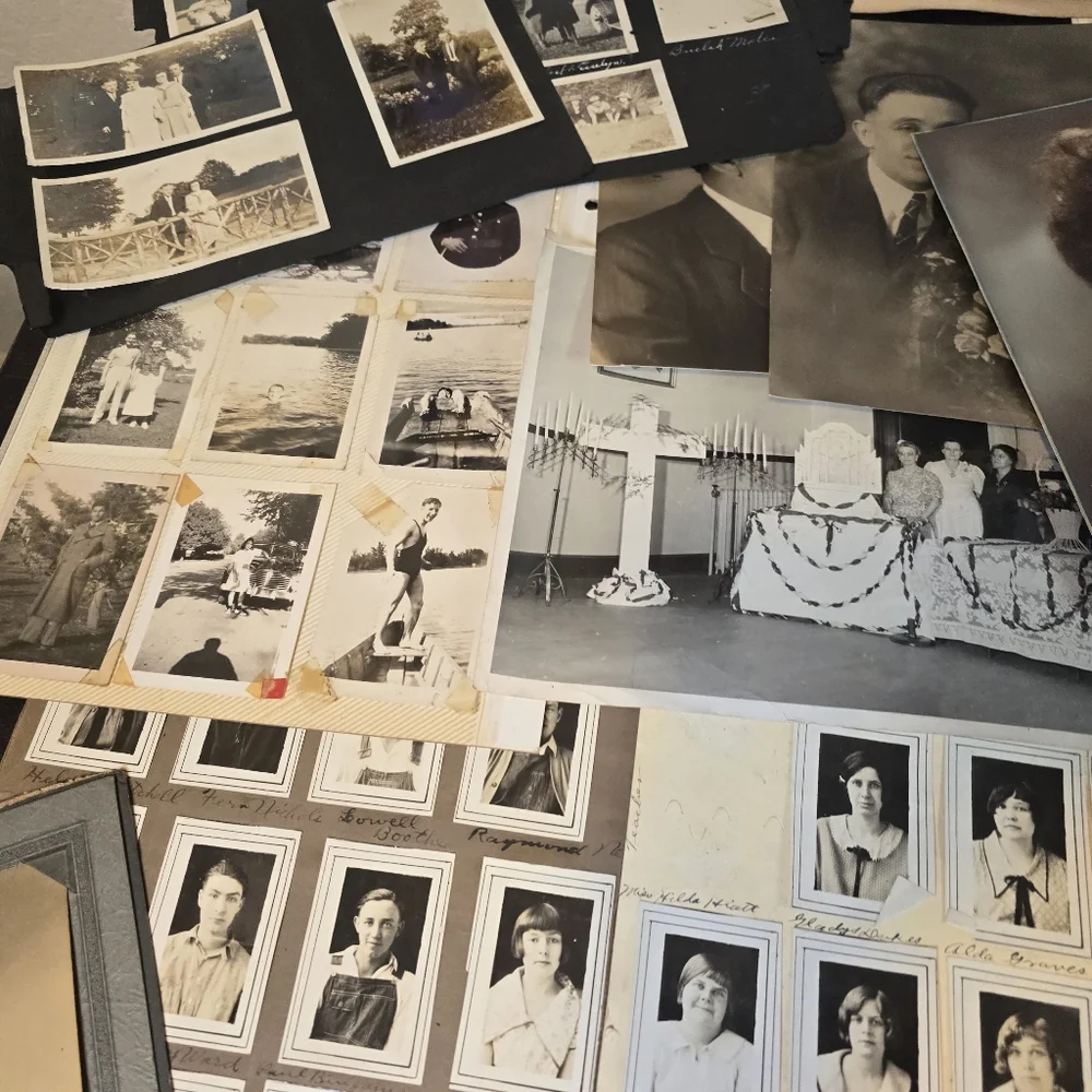 Vintage Black and White Photograph Collection